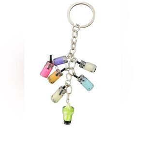 Miniature Bubble Tea Charms Set